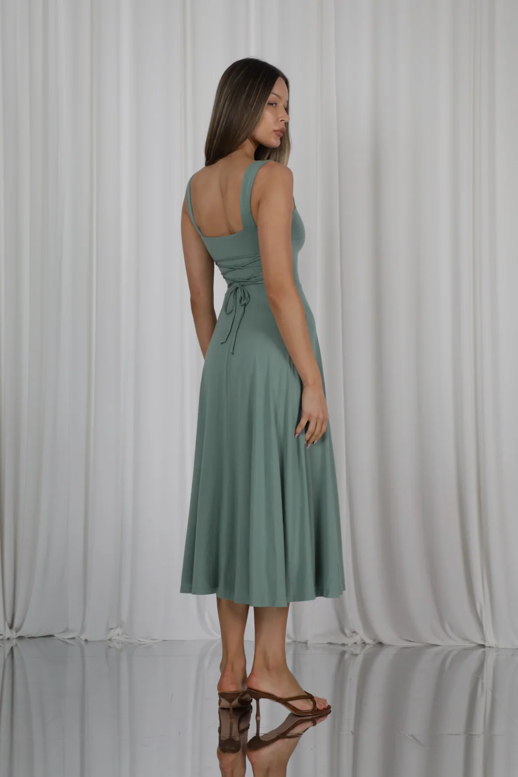 Audrey Midi Dress - Image 9